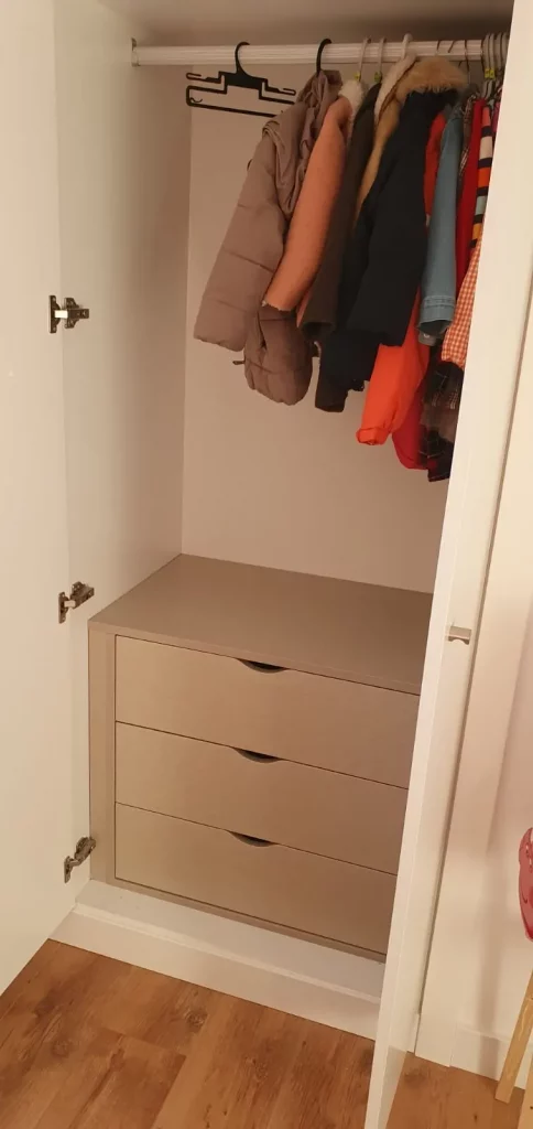 Armario empotrable a medida dk muebles