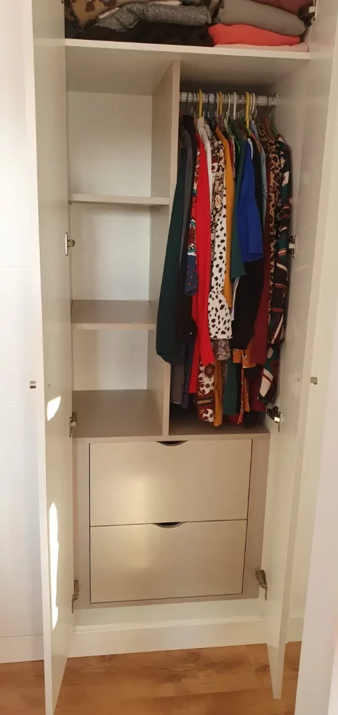 Armario empotrable a medida dk muebles
