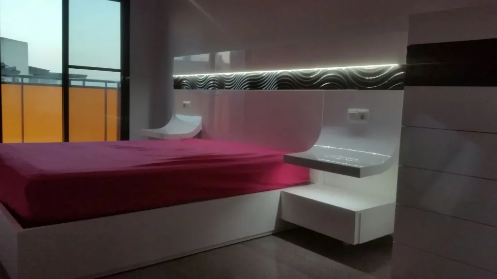 Dormitorio moderno a medida dk muebles