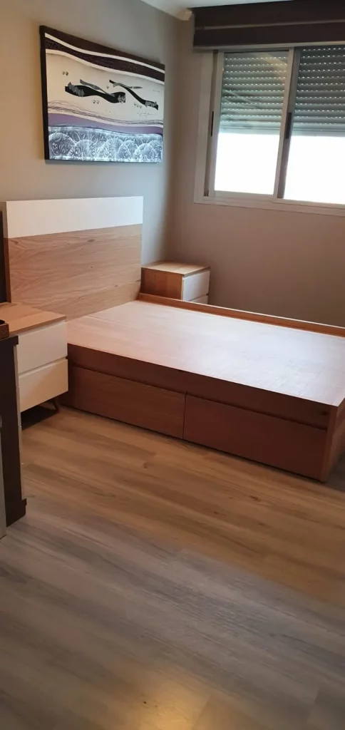 Dormitorio moderno a medida dk muebles