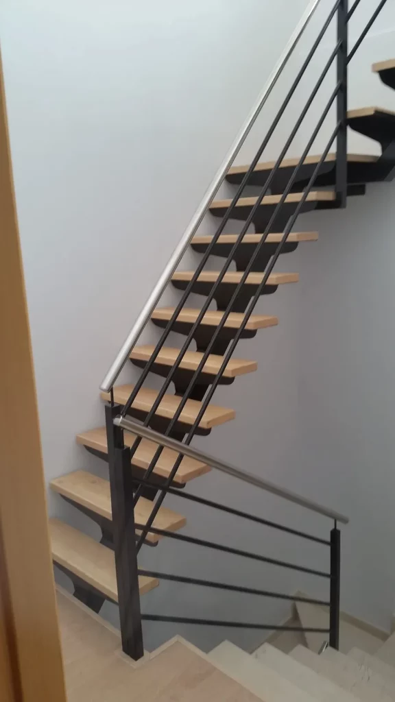 Escalera madera a medida dk muebles