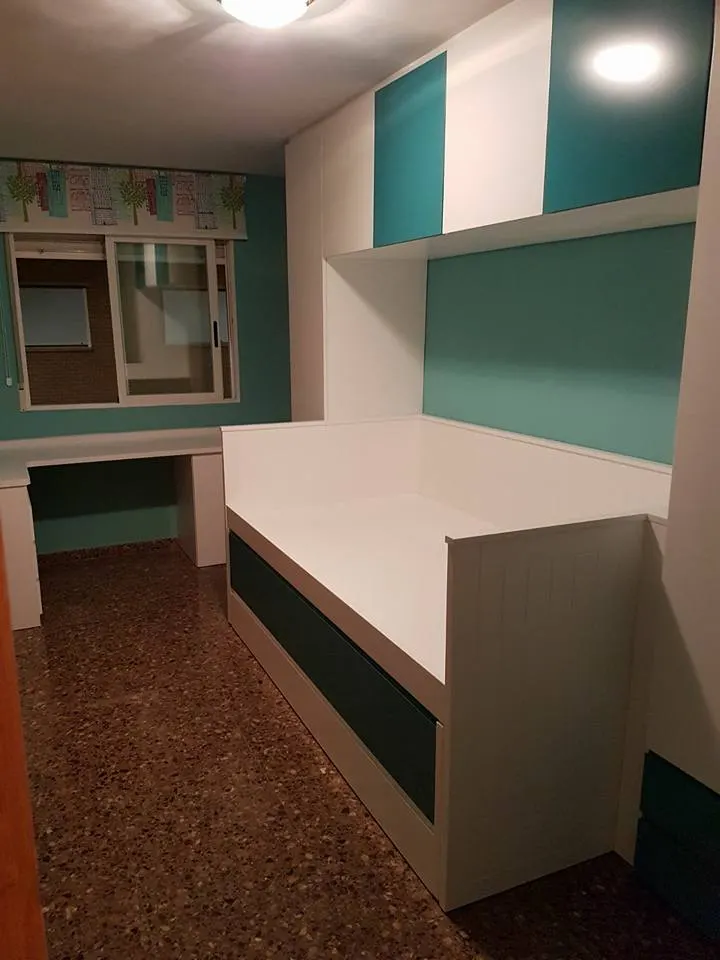 Habitacion juvenil a medida dk muebles
