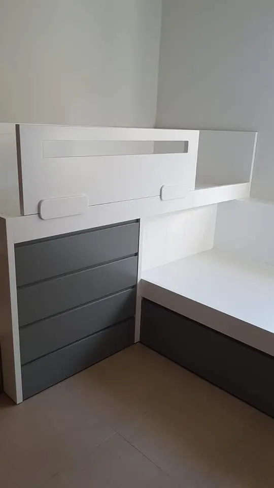 Habitacion juvenil a medida dk muebles