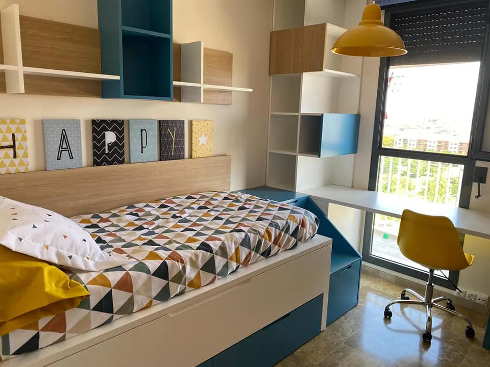 Habitacion juvenil a medida dk muebles