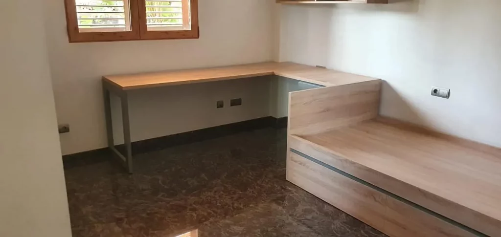 Habitacion juvenil a medida dk muebles