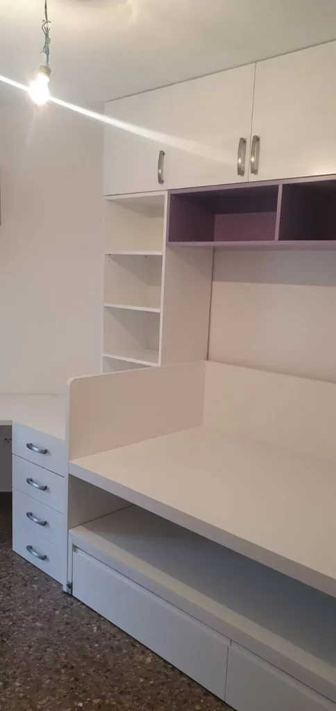 Habitacion juvenil a medida dk muebles