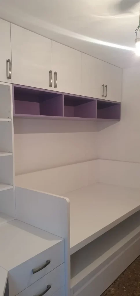Habitacion juvenil a medida dk muebles