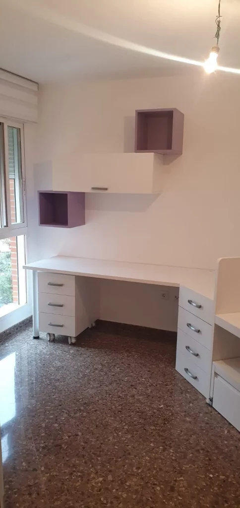 Habitacion juvenil a medida dk muebles