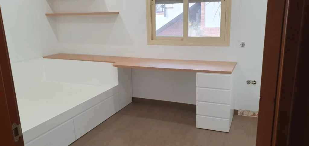 Habitacion juvenil a medida dk muebles