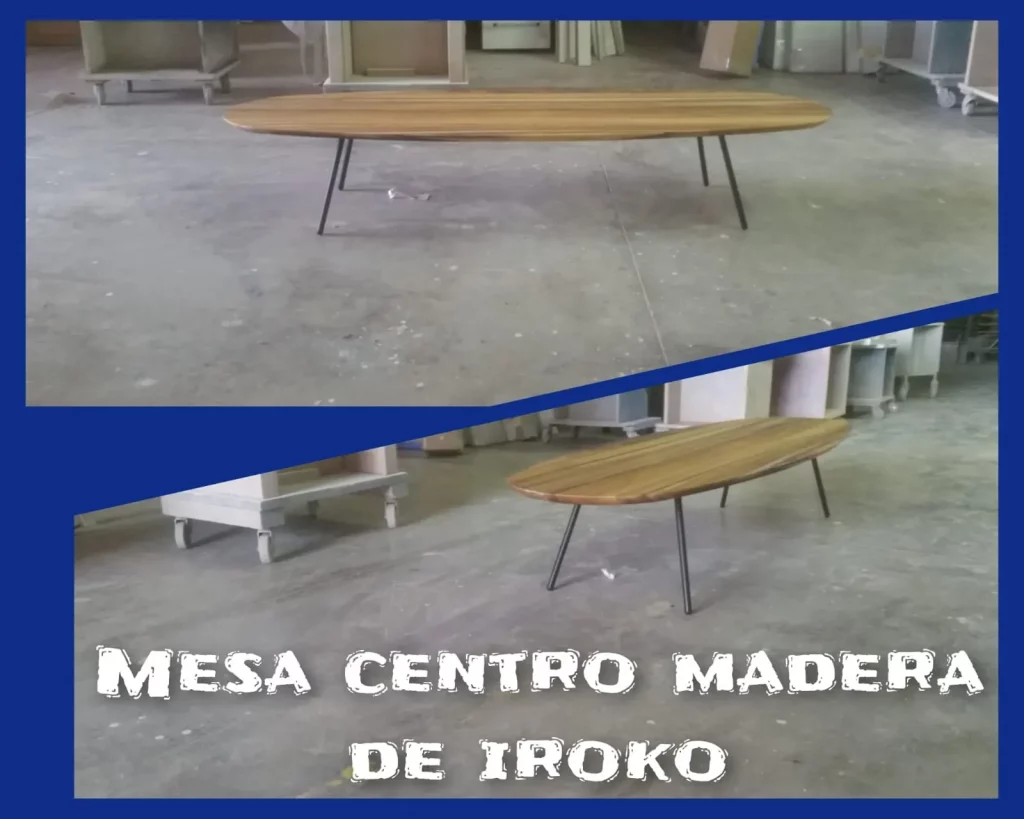 Mesa centro a medida dk muebles