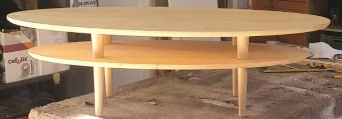 Mesa centro a medida dk muebles