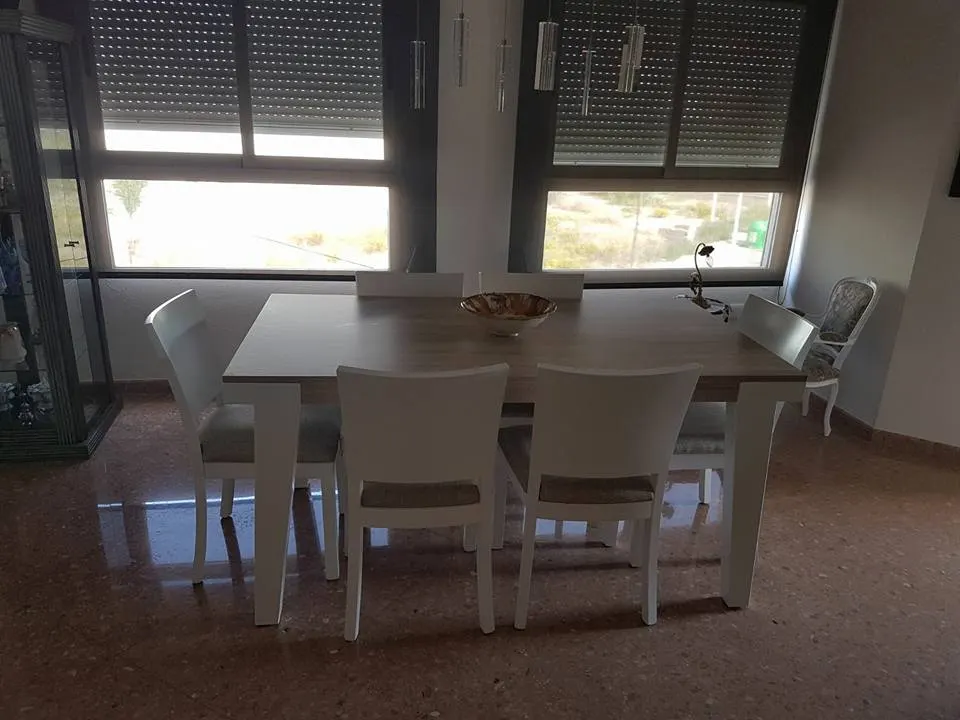 Mesa comedor sillas a medida dk muebles