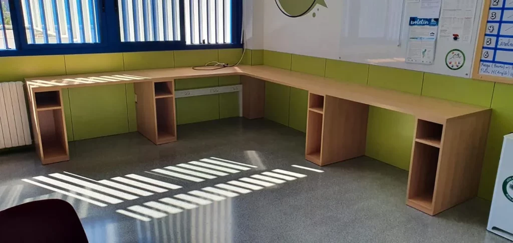 Mesa estudio a medida dk muebles