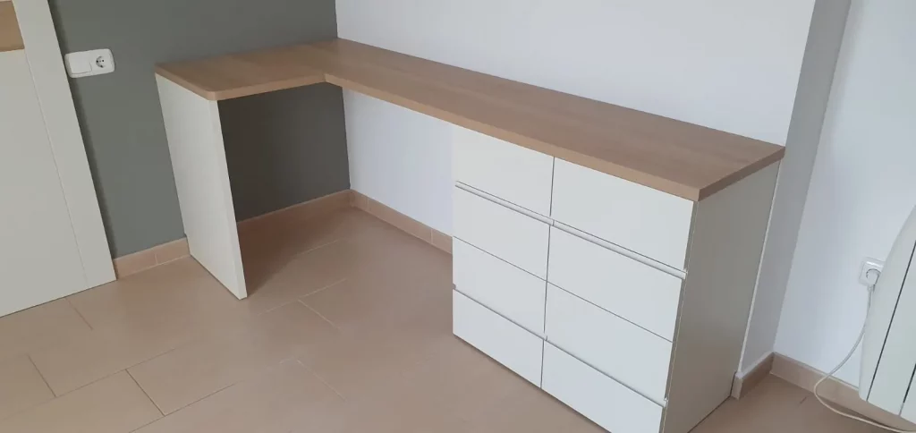 Mesa estudio a medida dk muebles