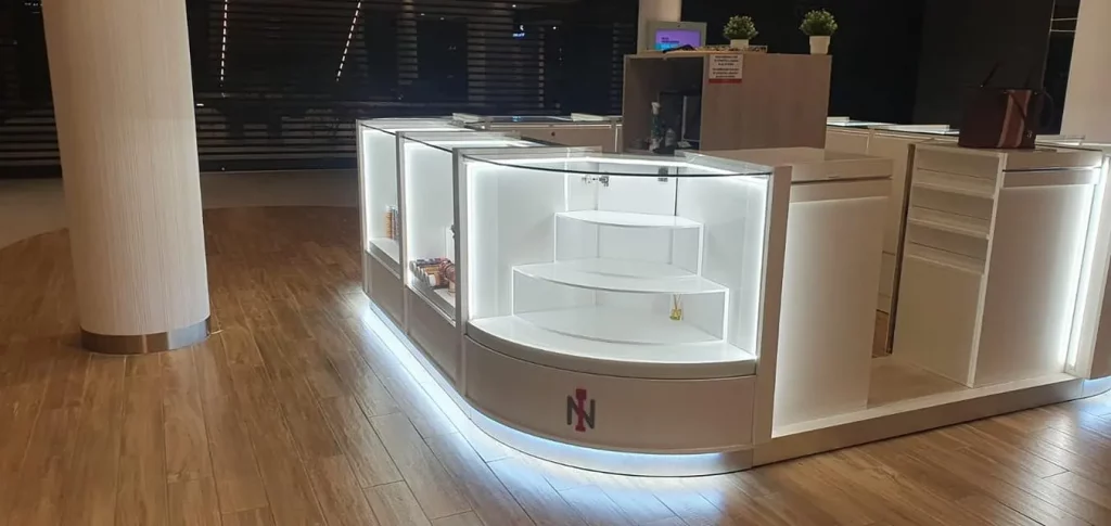 Mostrador tienda a medida dk muebles