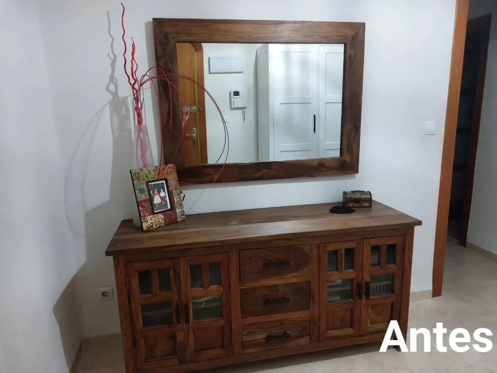 Mueble lacado cliente dk muebles