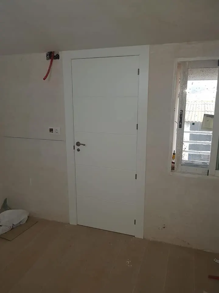 Puerta paso madera a medida dk muebles