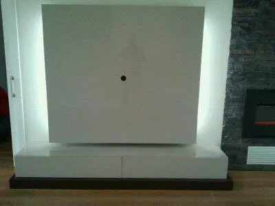 Salon moderno a medida dk muebles