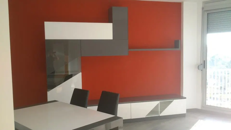 Salon moderno a medida dk muebles