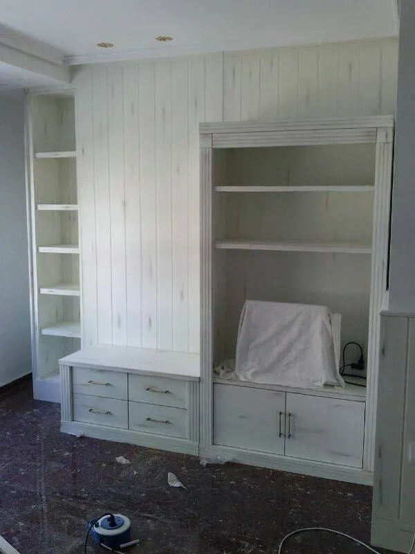 Salon moderno a medida dk muebles