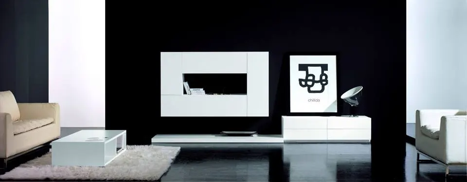 Salon moderno a medida dk muebles