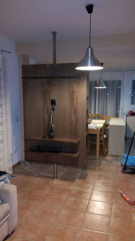 Salon moderno a medida dk muebles