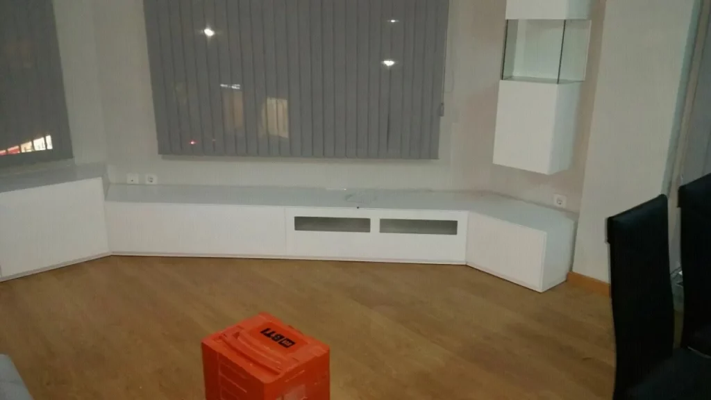 Salon moderno a medida dk muebles