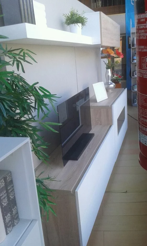 Salon moderno a medida dk muebles
