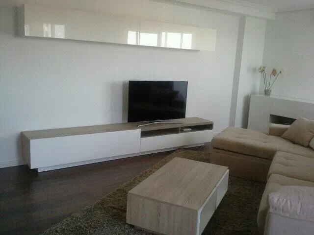 Salon moderno a medida dk muebles