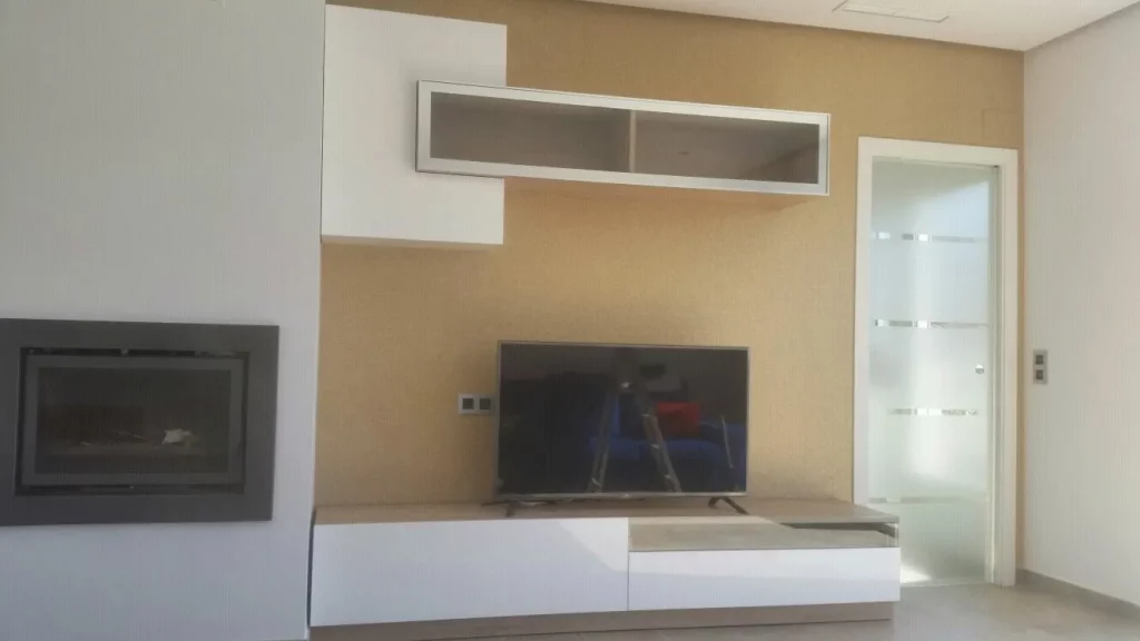 Salon moderno a medida dk muebles