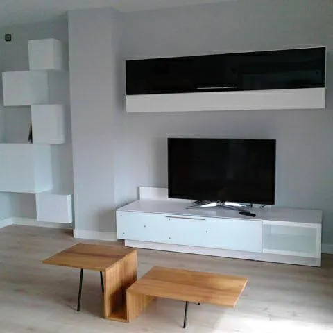 Salon moderno a medida dk muebles