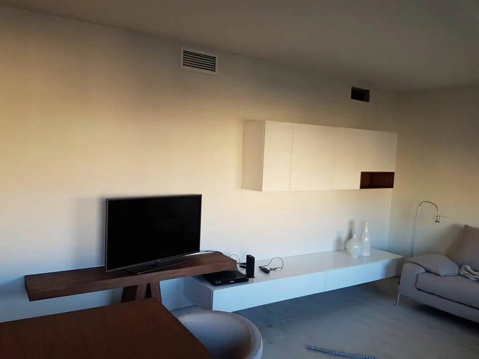 Salon moderno a medida dk muebles