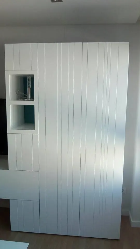 Salon moderno a medida dk muebles