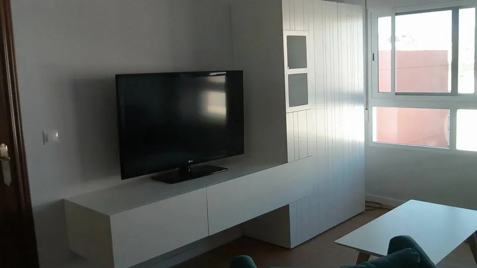 Salon moderno a medida dk muebles