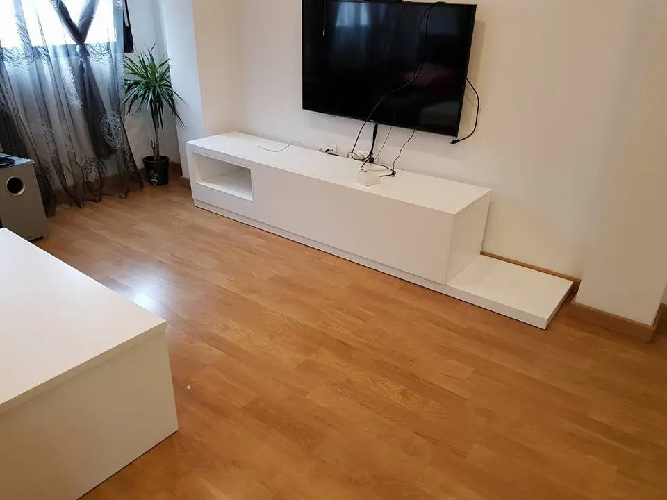 Salon moderno a medida dk muebles