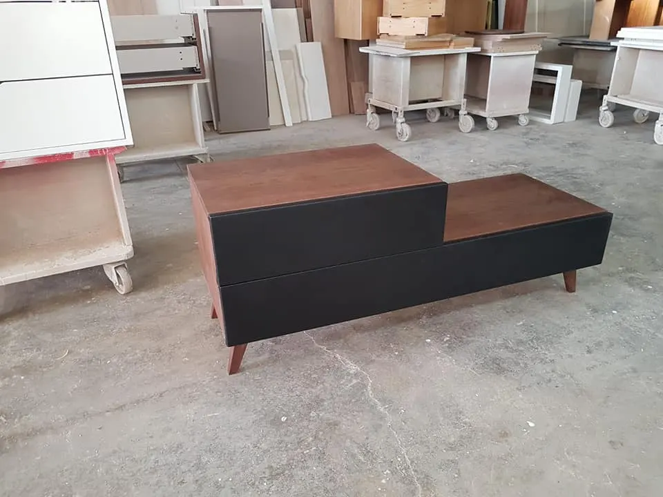 Salon moderno a medida dk muebles