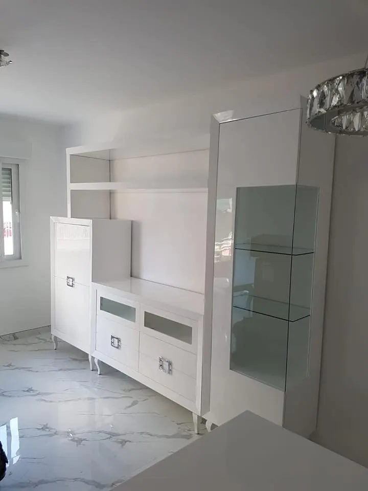 Salon moderno a medida dk muebles