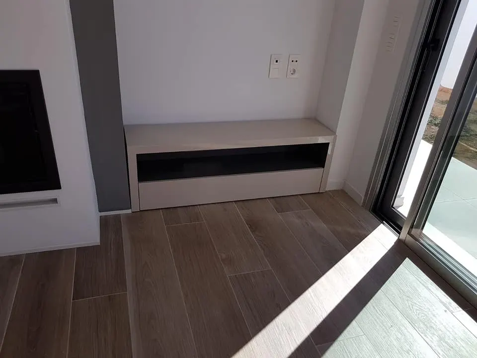 Salon moderno a medida dk muebles