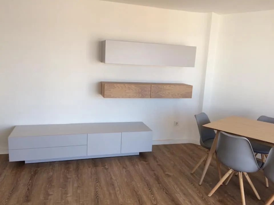 Salon moderno a medida dk muebles