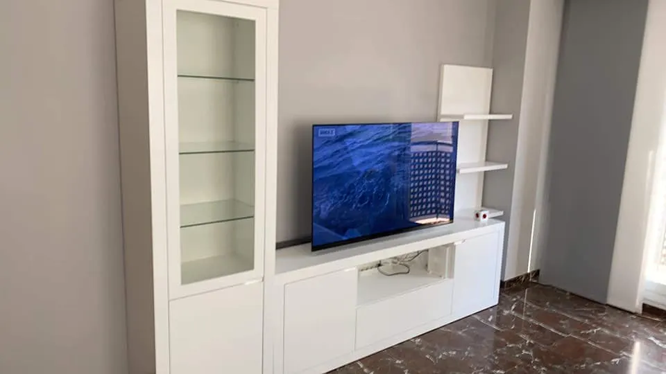 Salon moderno a medida dk muebles