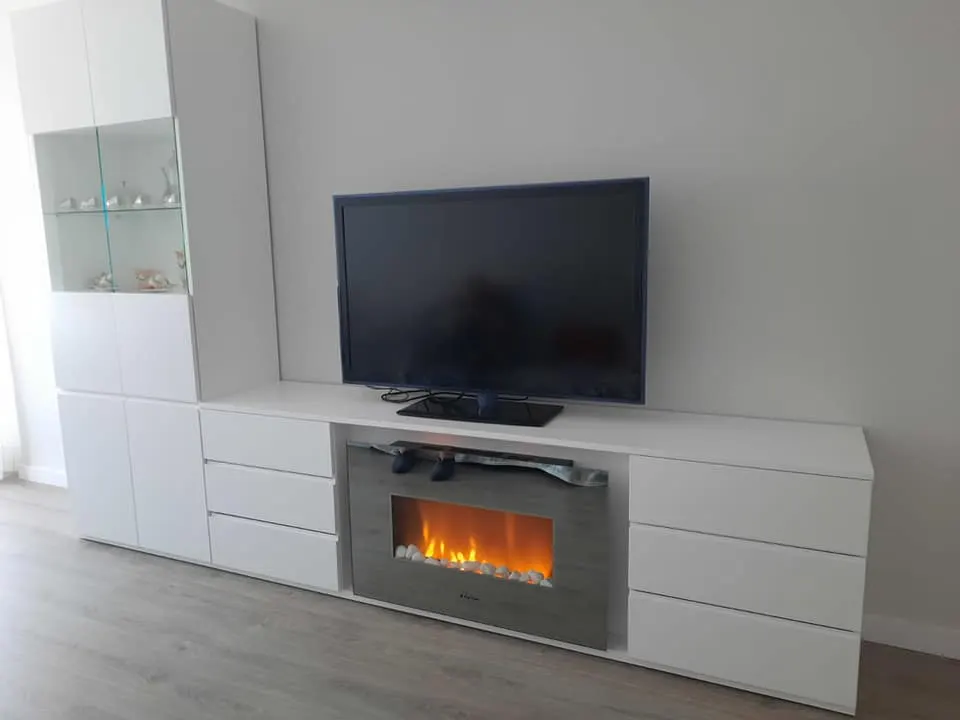 Salon moderno a medida dk muebles