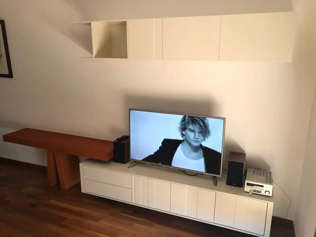 Salon moderno a medida dk muebles