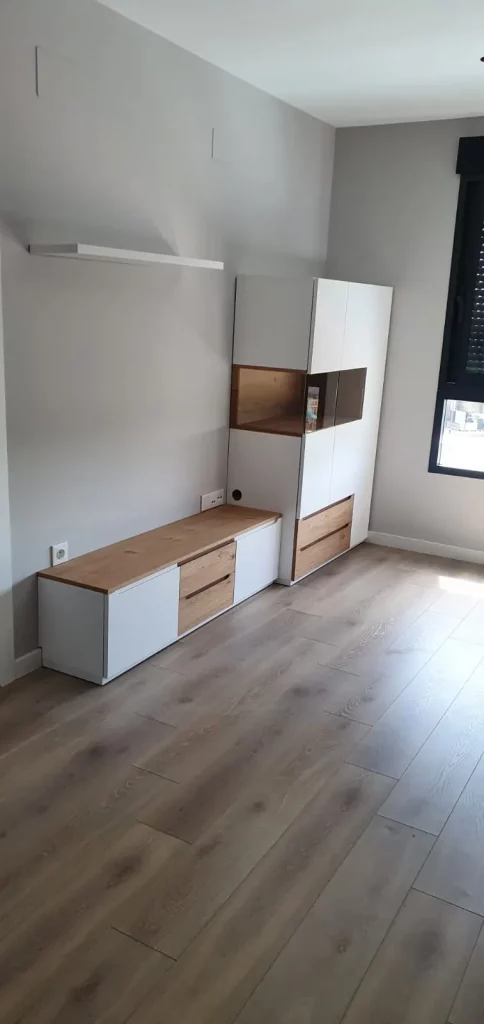 Salon moderno a medida dk muebles