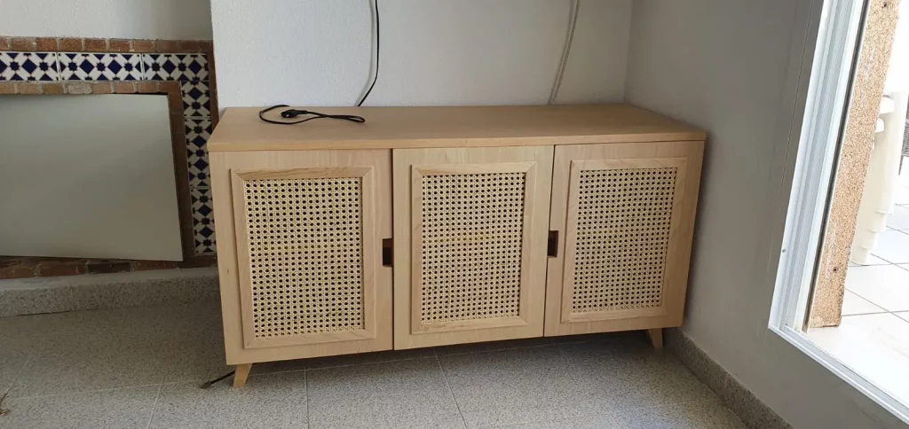 Salon moderno a medida dk muebles
