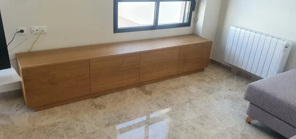 Salon moderno a medida dk muebles