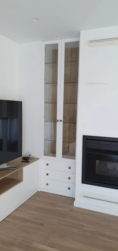 Salon moderno a medida dk muebles