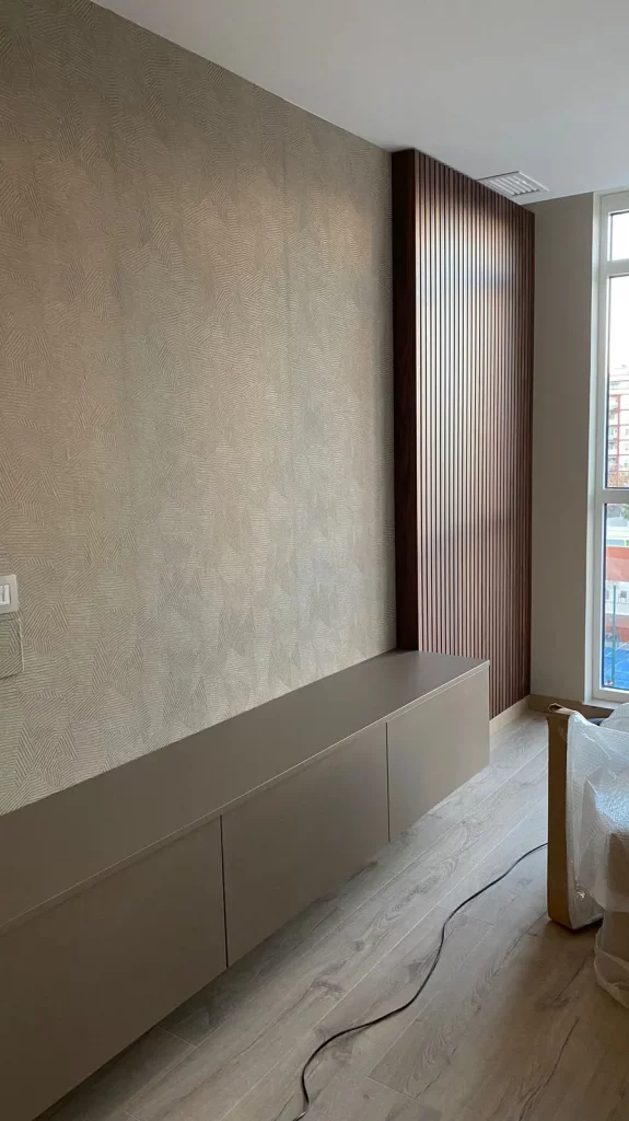 Salon moderno a medida dk muebles