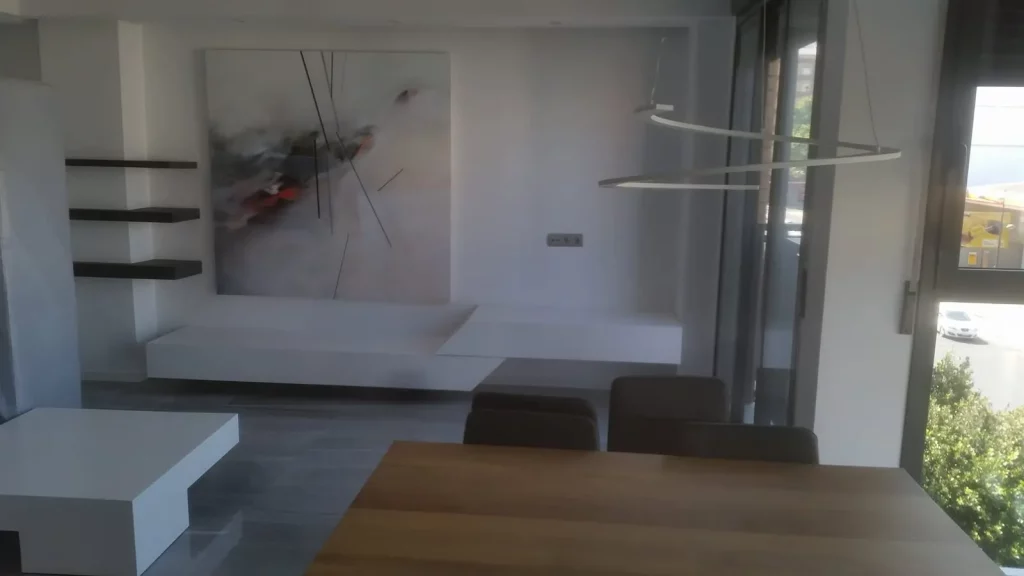 Salon moderno a medida dk muebles