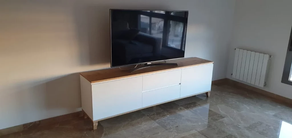 Salon moderno a medida dk muebles