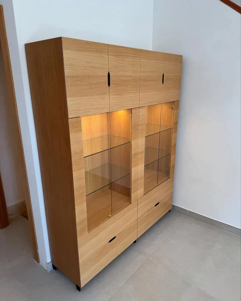 Salon moderno a medida dk muebles